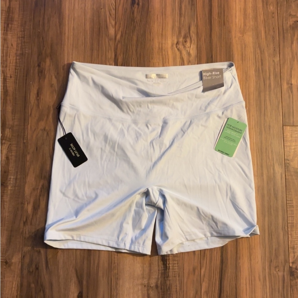 Forever 21 Light Blue Bike Shorts
